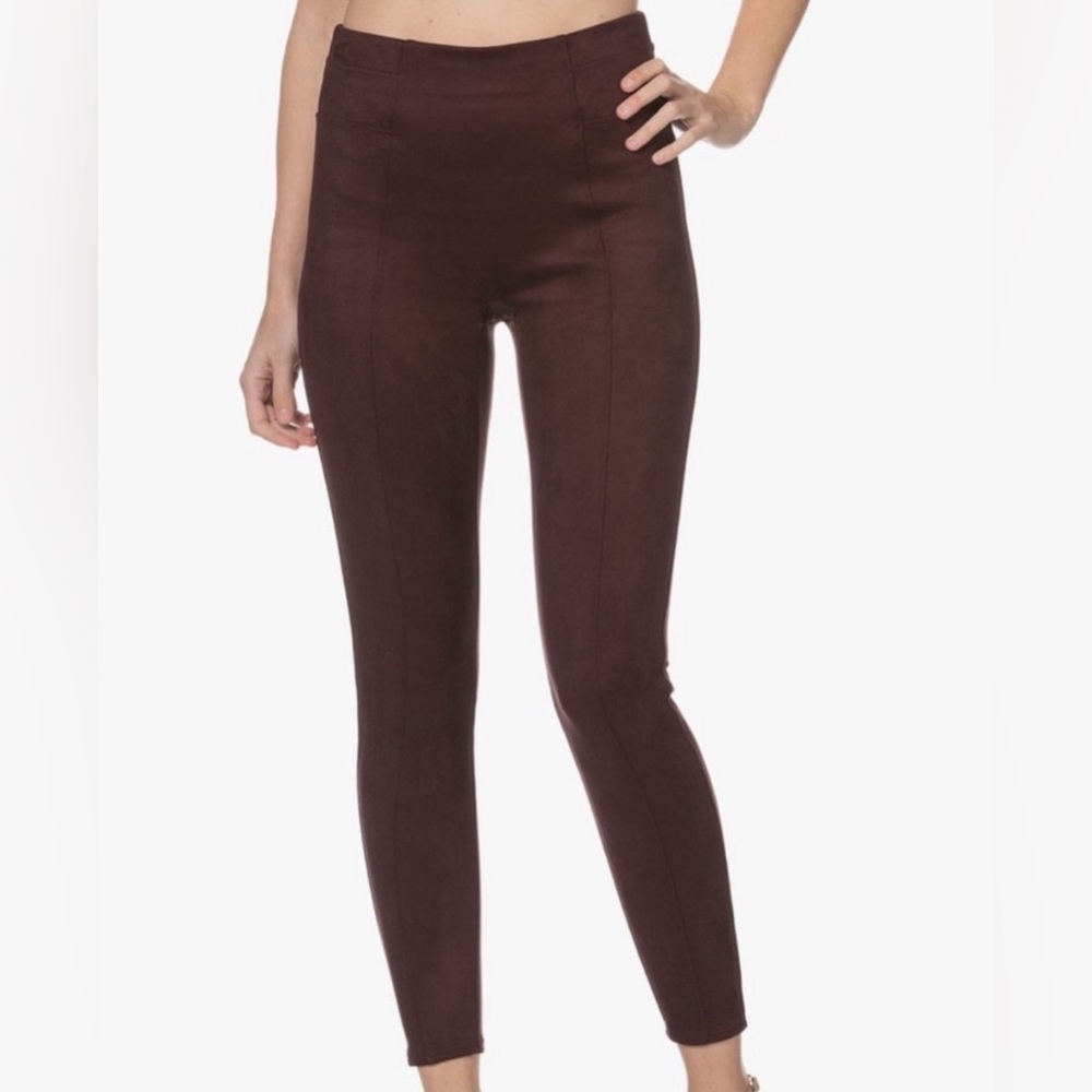SPANX Women's Burgundy Pants
